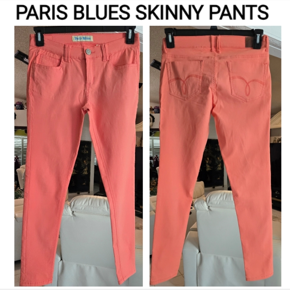 Paris Blues Coral Skinny Pants with Sleek Fit, Size 9